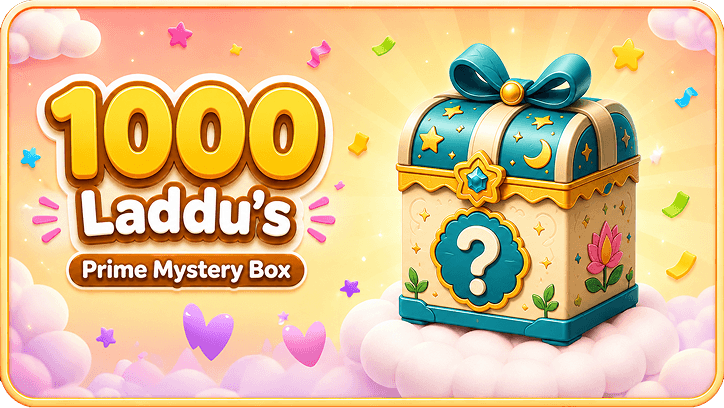 1000 laddus — Prime Mystery Box